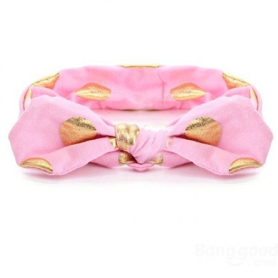 Baby Bowknot Rabbit Ears Knot Dot Pure Cotton Headbrand Hair Band Hair Accessory Baby Bowknot Rabbit Ears Knot Dot Pure Cotton Headbrand Hair Band Hair Accessory