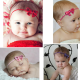 Baby Children Girls Sequins Bowknot Headwear Hair Band Princess Elastic