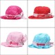 Toddler Baby Girls Sun Polka Dot Hat Bow Lace Cotton Bucket Cap Toddler Baby Girls Sun Polka Dot Hat Bow Lace Cotton Bucket Cap