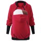 3 In 1 Babywearing Jacket Multifunctional Mother Kangaroo Zipper Hoodie