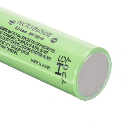 2PCS NCR18650B 3400mAh 3.7V Unprotected Pointed Head Rechargeable Li-ion Battery 2PCS NCR18650B 3400mAh 3.7V Unprotected Pointed Head Rechargeable Li-ion Battery