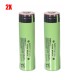 2PCS NCR18650B 3400mAh 3.7V Unprotected Pointed Head Rechargeable Li-ion Battery 2PCS NCR18650B 3400mAh 3.7V Unprotected Pointed Head Rechargeable Li-ion Battery