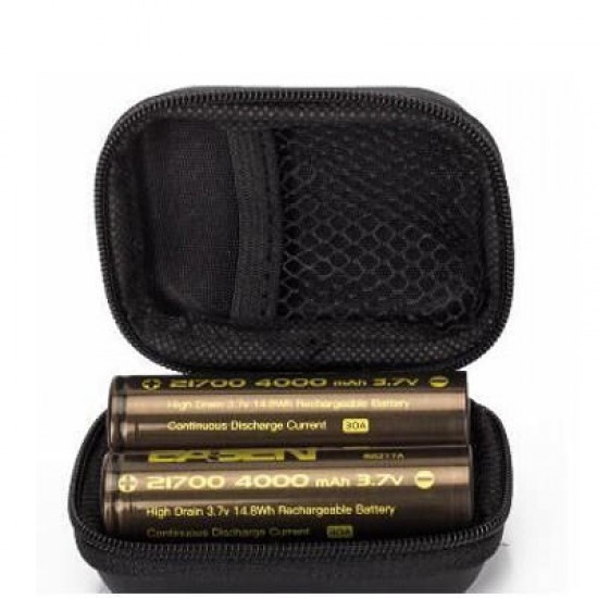 2Pcs Basen BS186A 3500mAh 10A Protected Button Top Rechargeable 18650 Battery With Storage Pack 2Pcs Basen BS186A 3500mAh 10A Protected Button Top Rechargeable 18650 Battery With Storage Pack