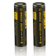 2pcs Basen BS186M 18650 3500mah 3.7V 30A High Drain Flat Top Rechargeable Li-ion Battery