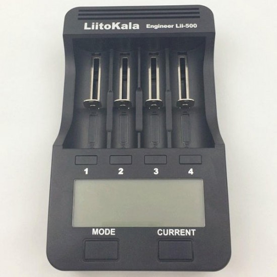 LiitoKala Lii-500 LCD Screen Display Smartest Lithium And NiMH Battery Charger 18650 26650 LiitoKala Lii-500 LCD Screen Display Smartest Lithium And NiMH Battery Charger 18650 26650