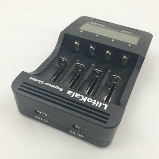 LiitoKala Lii-500 LCD Screen Display Smartest Lithium And NiMH Battery Charger 18650 26650 LiitoKala Lii-500 LCD Screen Display Smartest Lithium And NiMH Battery Charger 18650 26650