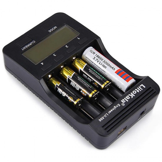 LiitoKala Lii-500 LCD Screen Display Smartest Lithium And NiMH Battery Charger 18650 26650 LiitoKala Lii-500 LCD Screen Display Smartest Lithium And NiMH Battery Charger 18650 26650