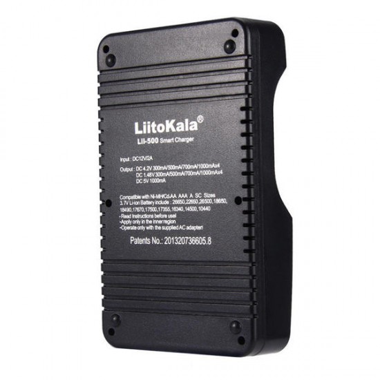 LiitoKala Lii-500 LCD Screen Display Smartest Lithium And NiMH Battery Charger 18650 26650 LiitoKala Lii-500 LCD Screen Display Smartest Lithium And NiMH Battery Charger 18650 26650