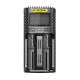 NITECORE UM2 LCD Screen Display 5V/2A Lithium Battery Charger 2-Slots Smart Rapid Charger For NITECORE 18650 Battery