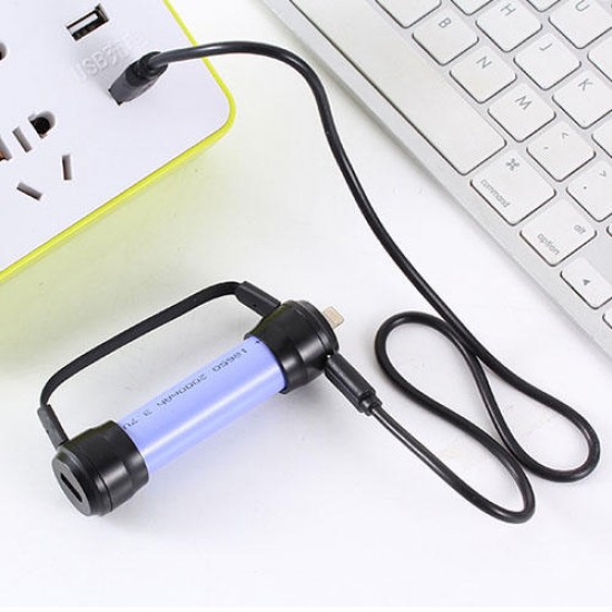 XANES XC01 Mini Magnetic Emergency Charger Portable USB 18650 Battery Charger for Mobile Phone