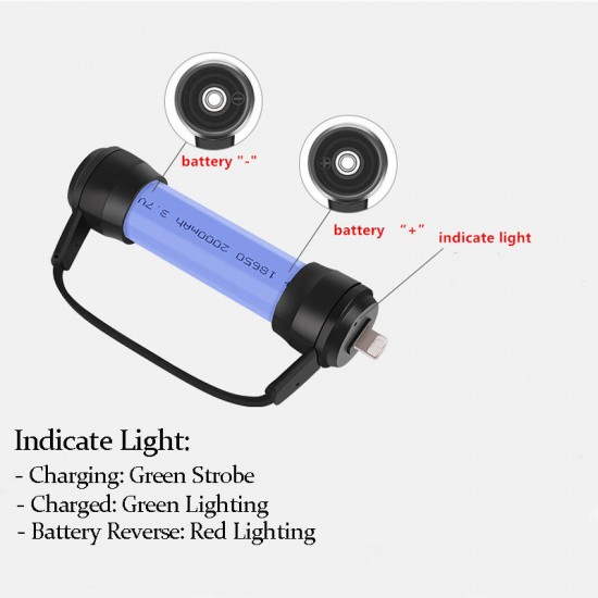 XANES XC01 Mini Magnetic Emergency Charger Portable USB 18650 Battery Charger for Mobile Phone