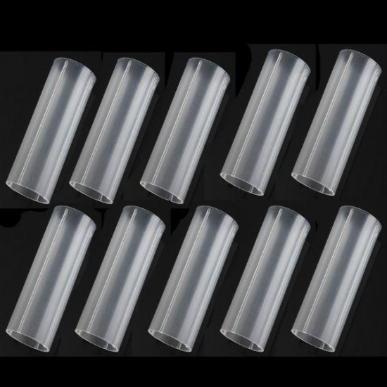 10pcs 18650 Plastic Battery Tubes 6cm For 18650 Flashlight 10pcs 18650 Plastic Battery Tubes 6cm For 18650 Flashlight