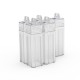 1Pcs Xtar Special Made Cylindrical Battery Case Standable Protective Box for 1x 18650 1Pcs Xtar Special Made Cylindrical Battery Case Standable Protective Box for 1x 18650
