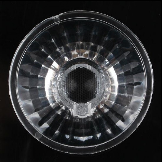 24 Degree COB Series Plaid Texture LED Lens 45mm