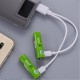 2PCS SMARTOOOLS USB Rechargeable AA/No.5 Ni-MH Battery 2PCS SMARTOOOLS USB Rechargeable AA/No.5 Ni-MH Battery