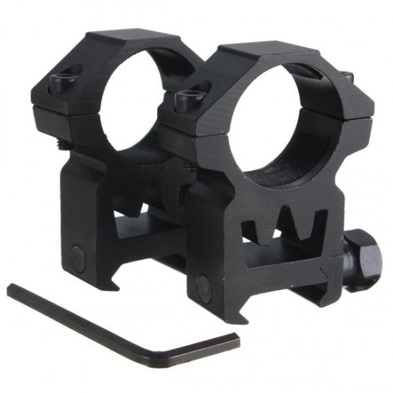 2pcs 25.4mm High Profile Flattened Bracket Dovetail Rail Mount 2pcs 25.4mm High Profile Flattened Bracket Dovetail Rail Mount