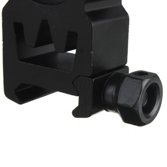2pcs 25.4mm High Profile Flattened Bracket Dovetail Rail Mount 2pcs 25.4mm High Profile Flattened Bracket Dovetail Rail Mount