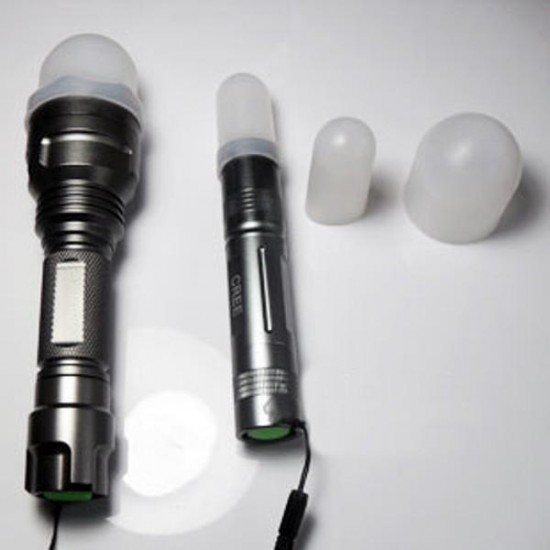 Convoy LED Flashlight Diffuser Soft Light Shade For Convoy S2/S2+/S3/S5/S6/C8/M1/M2 Flashlight Accessories