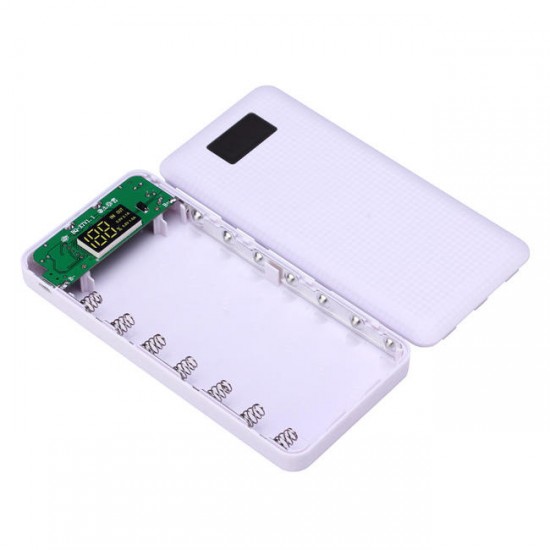 3 in1 7Slots DIY LCD Display Smart 18650 Battery Charger & Mobile Power Bank & LED Flashlight 3 in1 7Slots DIY LCD Display Smart 18650 Battery Charger & Mobile Power Bank & LED Flashlight