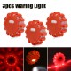 3pcs LED Road Flares Flashlight Warning Roadside Safety Light for Car Boat Truck Emergency 3pcs LED Road Flares Flashlight Warning Roadside Safety Light for Car Boat Truck Emergency