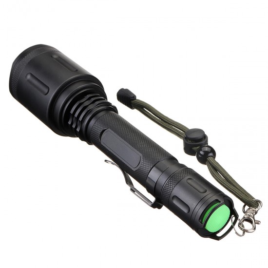 9000LM XHP50 Tactical LED Zoomable Flashlight