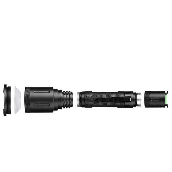 9000LM XHP50 Tactical LED Zoomable Flashlight