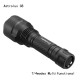 Astrolux C8 XP-L HI 1300Lumens 7/4modes A6 Driver Tactical EDC LED Flashlight 18650