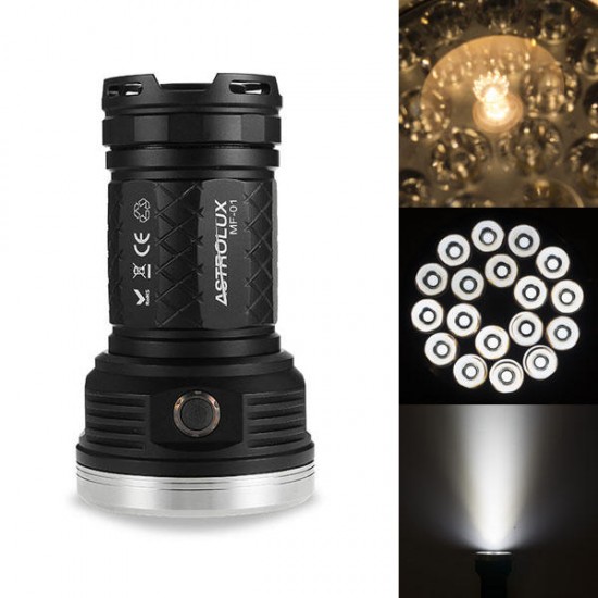 Astrolux MF01 18x XP-G3/Nichia 219C 12000LM Super Bright Searching-Level LED Flashlight 18650 Astrolux MF01 18x XP-G3/Nichia 219C 12000LM Super Bright Searching-Level LED Flashlight 18650