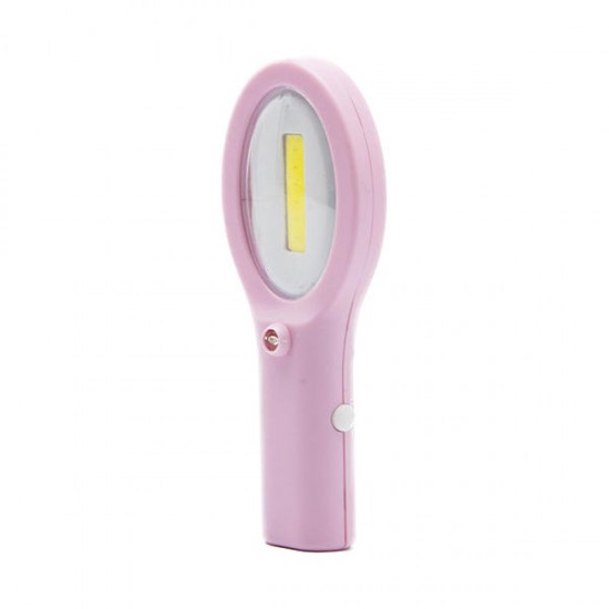 2 in 1 078 COB Portable LED Flashlight Night Light With Makeup Mirror 2 in 1 078 COB Portable LED Flashlight Night Light With Makeup Mirror