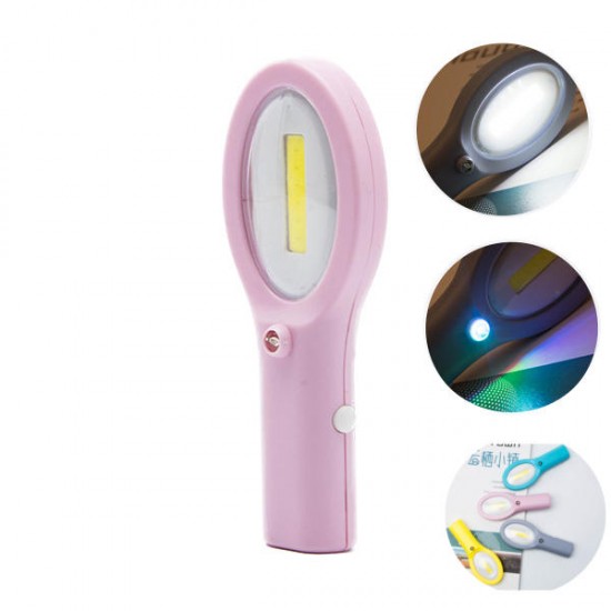 2 in 1 078 COB Portable LED Flashlight Night Light With Makeup Mirror 2 in 1 078 COB Portable LED Flashlight Night Light With Makeup Mirror