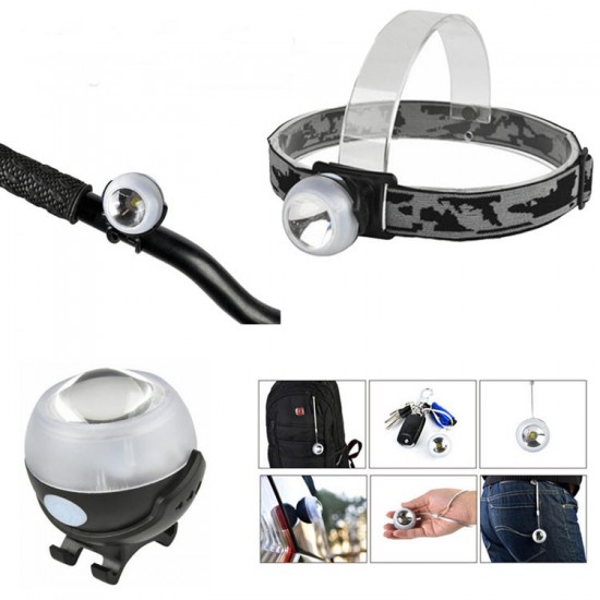 Multi-function Brightness Long-life Rechargeable Portable Outdoor Bikelight Lightweight Headlamp