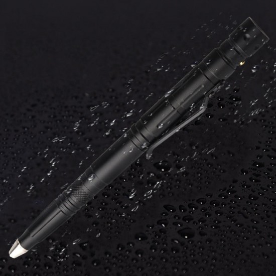 Multifunction HB XPE LED Pen Flashlight Titanium Alloy Portable Emergency Defend Tactical Flashlight Multifunction HB XPE LED Pen Flashlight Titanium Alloy Portable Emergency Defend Tactical Flashlight