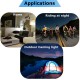 Universal Solar Outdoor Rechargeable LED Flashlight Camping Light Hikng Torch Universal Solar Outdoor Rechargeable LED Flashlight Camping Light Hikng Torch