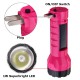 Universal Solar Outdoor Rechargeable LED Flashlight Camping Light Hikng Torch