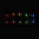 1.5x6mm Trit Vials Self-luminous 15-Years Diamond Heart Decoration