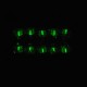 1.5x6mm Trit Vials Self-luminous 15-Years Diamond Heart Decoration 1.5x6mm Trit Vials Self-luminous 15-Years Diamond Heart Decoration