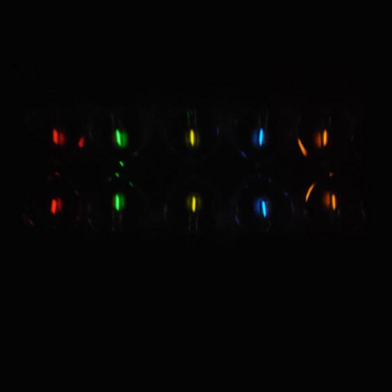 1.5x6mm Trit Vials Self-luminous 15-Years Heart Shape Decoration 1.5x6mm Trit Vials Self-luminous 15-Years Heart Shape Decoration
