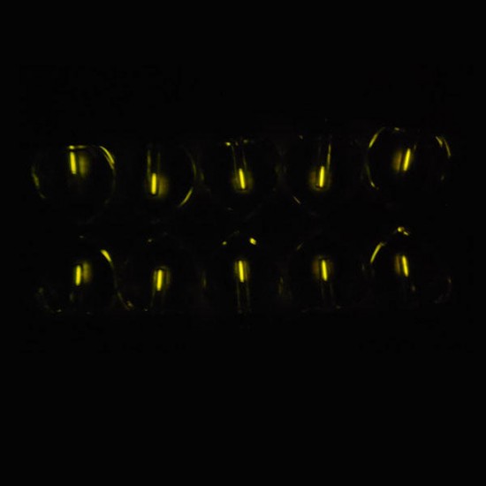 1.5x6mm Trit Vials Self-luminous 15-Years Heart Shape Decoration