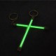 Copper + Acrylic Tritium Vials Keychain Self-luminous 15-Years 5x80mm Copper + Acrylic Tritium Vials Keychain Self-luminous 15-Years 5x80mm