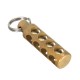 Copper Brass Cylinder Keychain Lantern With 3x22.5mm Tritium Vials Copper Brass Cylinder Keychain Lantern With 3x22.5mm Tritium Vials