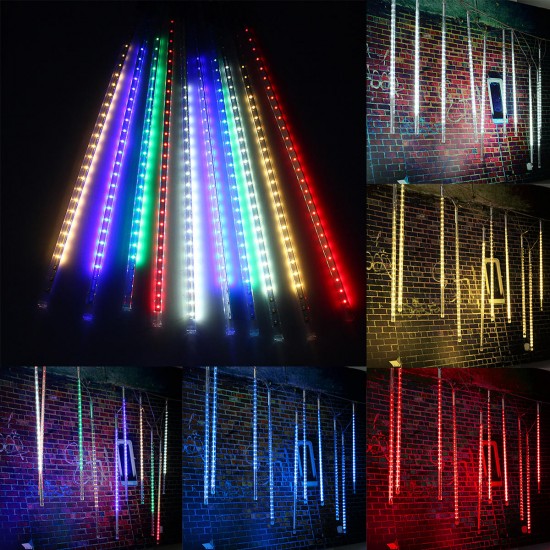 10 X 50CM LED Meteor Shower Rain Lights Waterproof Tubes String For Xmas AC85-265V 10 X 50CM LED Meteor Shower Rain Lights Waterproof Tubes String For Xmas AC85-265V
