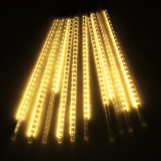 10 X 50CM LED Meteor Shower Rain Lights Waterproof Tubes String For Xmas AC85-265V 10 X 50CM LED Meteor Shower Rain Lights Waterproof Tubes String For Xmas AC85-265V