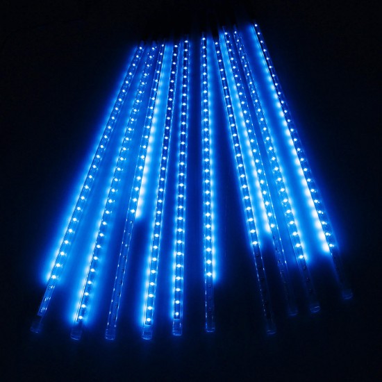 10 X 50CM LED Meteor Shower Rain Lights Waterproof Tubes String For Xmas AC85-265V