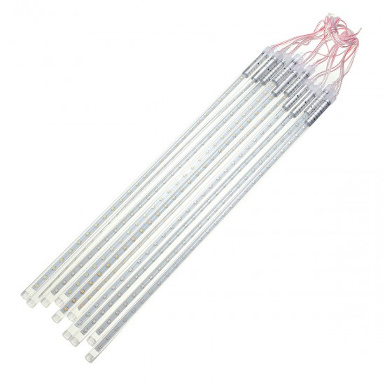 10 X 50CM LED Meteor Shower Rain Lights Waterproof Tubes String For Xmas AC85-265V 10 X 50CM LED Meteor Shower Rain Lights Waterproof Tubes String For Xmas AC85-265V