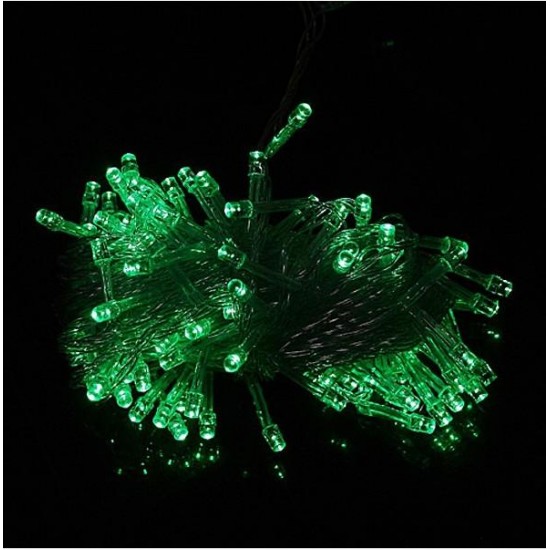 100 LED 10m Green String Decoration Light For Christmas 110V 220V