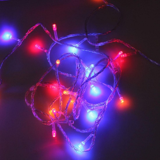 100 LED 10m Multicolor String Decoration Light for Christmas 110v