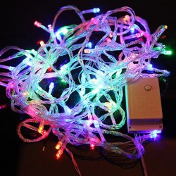 100 LED 10m Multicolor String Decoration Light for Christmas 110v