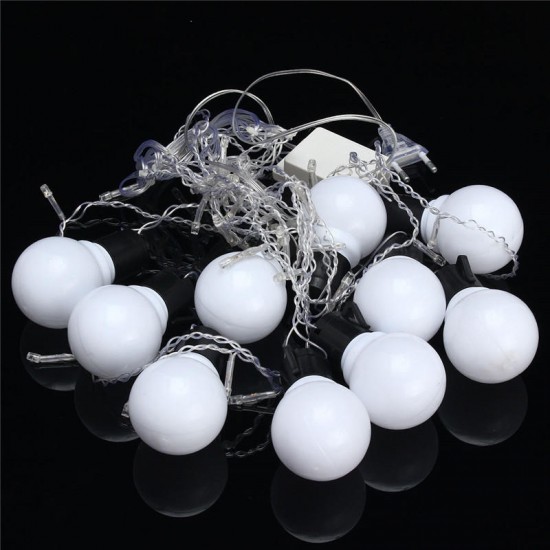 1.5M 10 Ball Bulb LED Fairy String Light Wedding Party Christmas Lamp Xmas Decor 1.5M 10 Ball Bulb LED Fairy String Light Wedding Party Christmas Lamp Xmas Decor