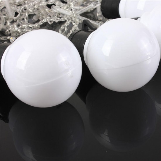 1.5M 10 Ball Bulb LED Fairy String Light Wedding Party Christmas Lamp Xmas Decor