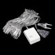 1.5x1.5m IP65 LED Curtain Fairy Holiday String Light Christmas Party Wedding Decor EU Plug AC220V